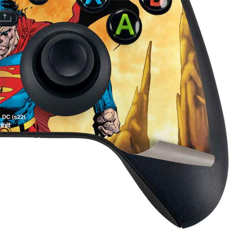 DC Comics Superman Action Pose Art By Jim Lee Xbox Series X Controller Skin