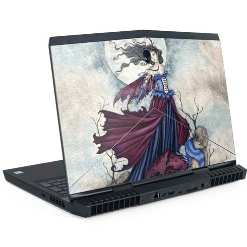 The Moon is Calling Fairy and Dragon by Amy Brown Dell Alienware Skin