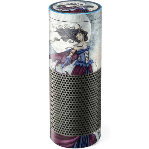 Amy Brown The Moon is Calling Fairy and Dragon Amazon Echo Skin