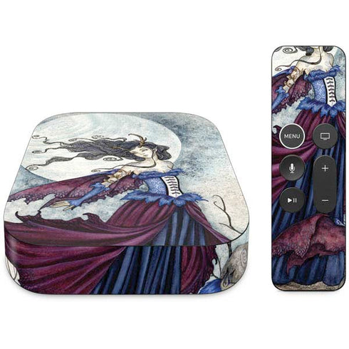 Amy Brown The Moon is Calling Fairy and Dragon Apple TV Skin