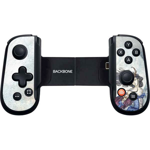 The Moon is Calling Fairy and Dragon by Amy Brown Backbone One for iPhone Game Controller Skin