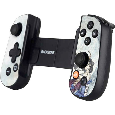 The Moon is Calling Fairy and Dragon by Amy Brown Backbone One for iPhone Game Controller Skin