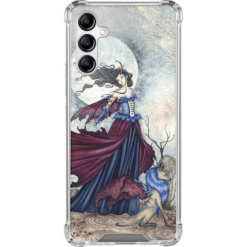 The Moon is Calling Fairy and Dragon by Amy Brown Galaxy A15 5G Clear Case