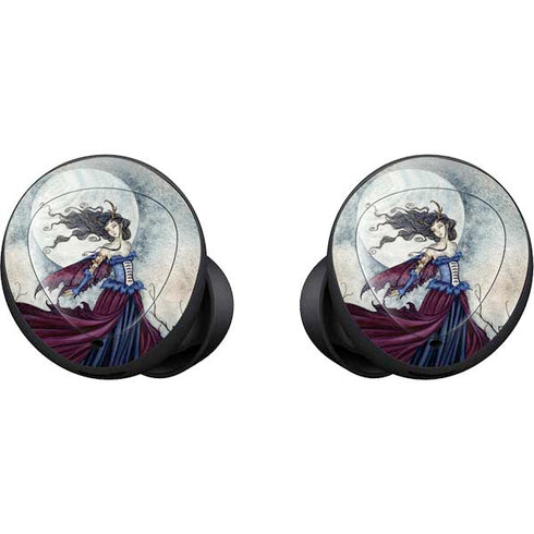 Amy Brown The Moon is Calling Fairy and Dragon Galaxy Buds Skin