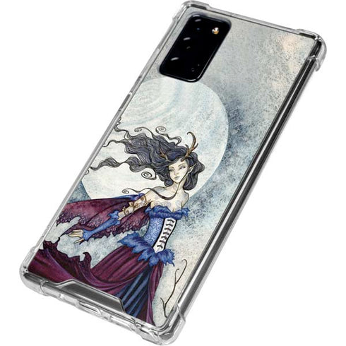 Amy Brown The Moon is Calling Fairy and Dragon Galaxy Note20 5G Clear Case