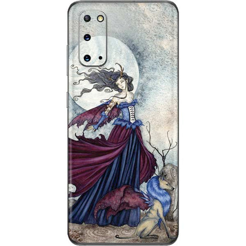 Amy Brown The Moon is Calling Fairy and Dragon Galaxy S20 Skin
