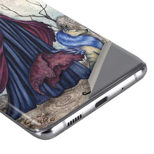 Amy Brown The Moon is Calling Fairy and Dragon Galaxy S20 Skin