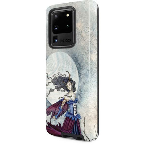 Amy Brown The Moon is Calling Fairy and Dragon Galaxy S20 Ultra 5G Pro Case