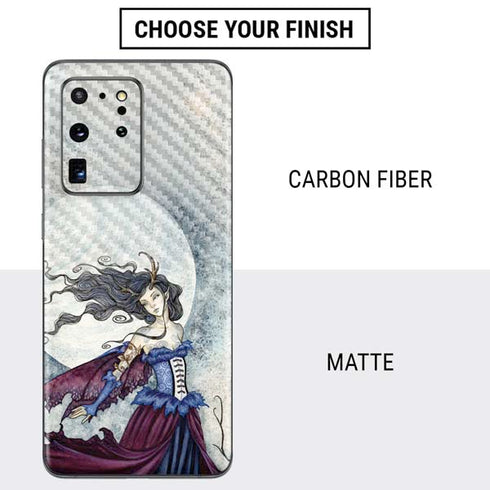 Amy Brown The Moon is Calling Fairy and Dragon Galaxy S20 Ultra 5G Skin
