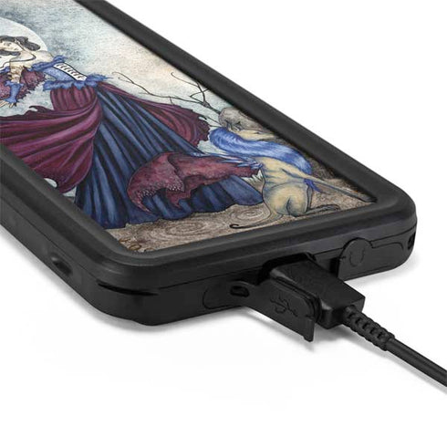 Amy Brown The Moon is Calling Fairy and Dragon Galaxy S20 Waterproof Case