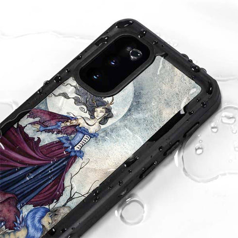 Amy Brown The Moon is Calling Fairy and Dragon Galaxy S20 Waterproof Case