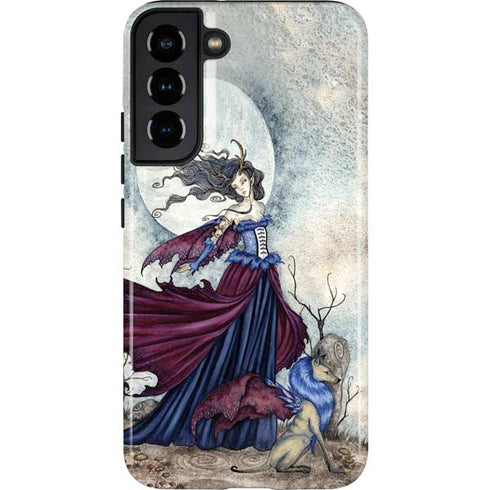 Amy Brown The Moon is Calling Fairy and Dragon Galaxy S22 Plus Pro Case
