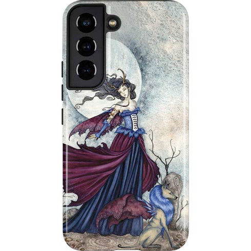 Amy Brown The Moon is Calling Fairy and Dragon Galaxy S22 Pro Case