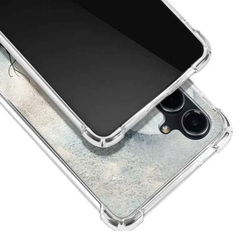 The Moon is Calling Fairy and Dragon by Amy Brown Galaxy S23 FE Clear Case