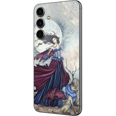The Moon is Calling Fairy and Dragon by Amy Brown Galaxy S23 FE Skin