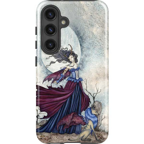 The Moon is Calling Fairy and Dragon by Amy Brown Galaxy S24 Plus Impact Case