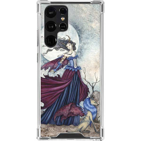 The Moon is Calling Fairy and Dragon by Amy Brown Galaxy S24 Ultra Clear Case