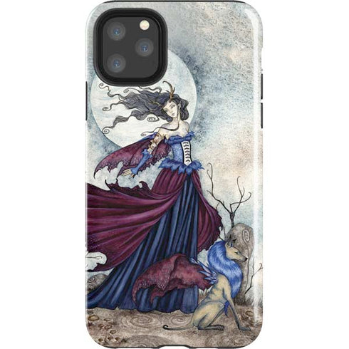 Amy Brown The Moon is Calling Fairy and Dragon iPhone 11 Pro Max Impact Case