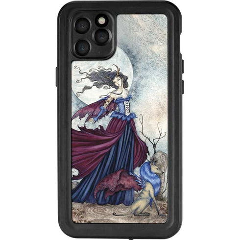 Amy Brown The Moon is Calling Fairy and Dragon iPhone 11 Pro Max Waterproof Case