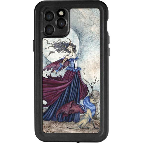 Amy Brown The Moon is Calling Fairy and Dragon iPhone 11 Pro Waterproof Case