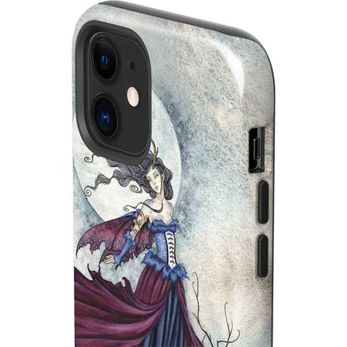 Amy Brown The Moon is Calling Fairy and Dragon iPhone 12 Impact Case