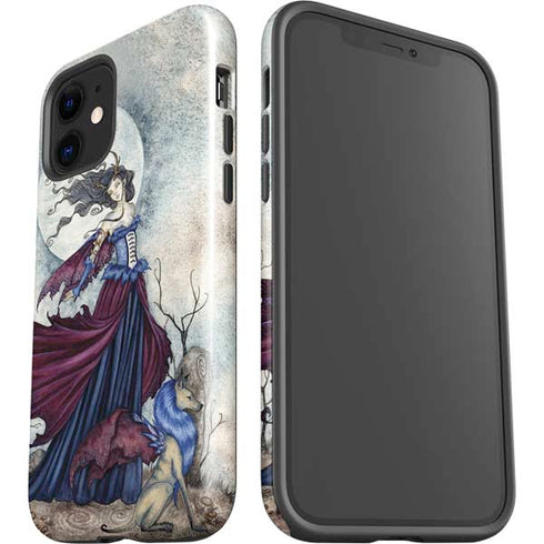 Amy Brown The Moon is Calling Fairy and Dragon iPhone 12 Impact Case
