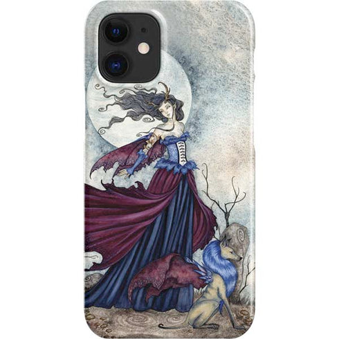 Amy Brown The Moon is Calling Fairy and Dragon iPhone 12 Mini Lite Case