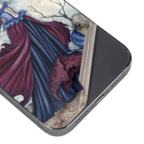 Amy Brown The Moon is Calling Fairy and Dragon iPhone 13 Pro Skin