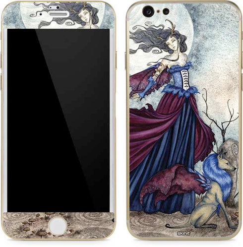 Amy Brown The Moon is Calling Fairy and Dragon iPhone 6/6s Skin