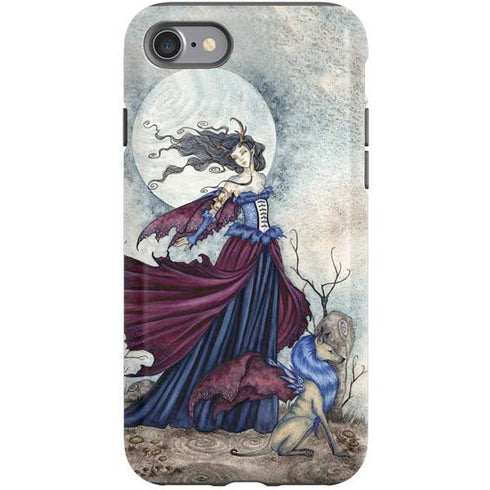 Amy Brown The Moon is Calling Fairy and Dragon iPhone SE (2nd & 3rd Gen) Pro Case