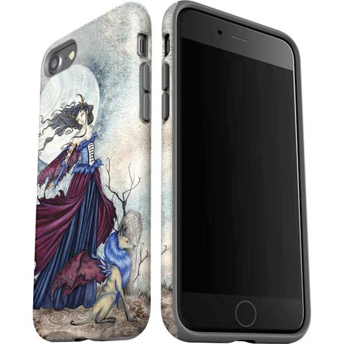 Amy Brown The Moon is Calling Fairy and Dragon iPhone SE (2nd & 3rd Gen) Pro Case