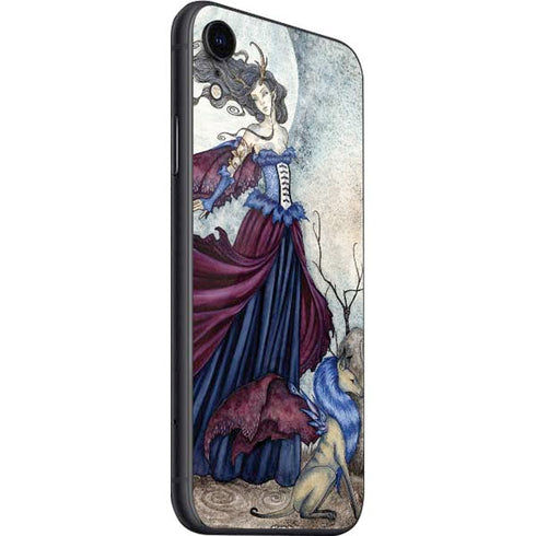 Amy Brown The Moon is Calling Fairy and Dragon iPhone SE (2nd & 3rd Gen) Skin