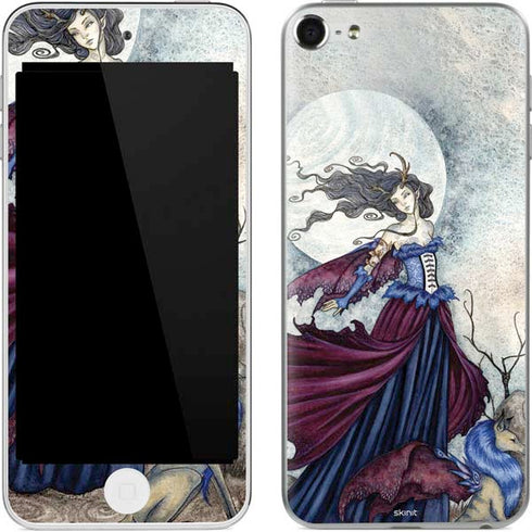 Amy Brown The Moon is Calling Fairy and Dragon Apple iPod Skin