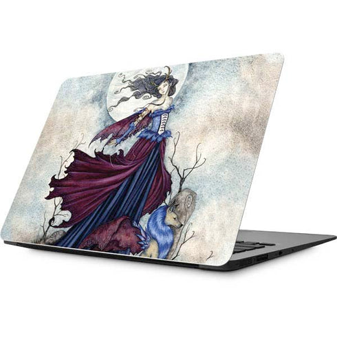 Amy Brown The Moon is Calling Fairy and Dragon Apple MacBook Skin