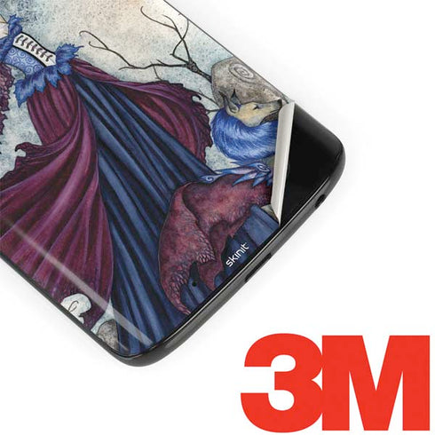 Amy Brown The Moon is Calling Fairy and Dragon Moto G6 Skin