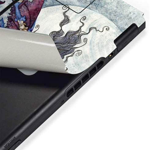 Amy Brown The Moon is Calling Fairy and Dragon Nintendo Switch Bundle Skin