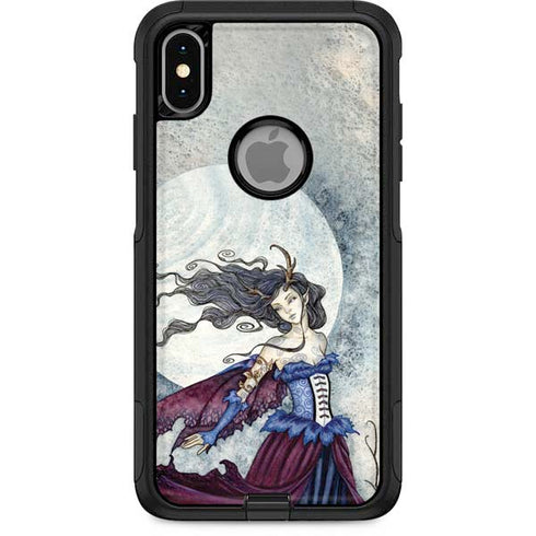 Amy Brown The Moon is Calling Fairy and Dragon Otterbox Commuter iPhone Skin
