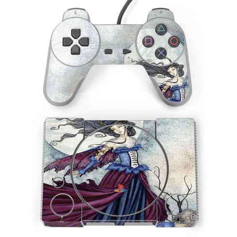 Amy Brown The Moon is Calling Fairy and Dragon PlayStation Classic Bundle Skin