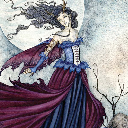 Amy Brown The Moon is Calling Fairy and Dragon PS4 Console and Controller Bundle Skin