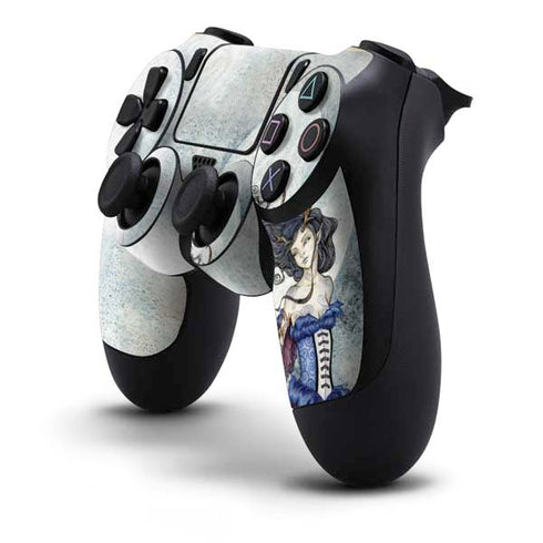 Amy Brown The Moon is Calling Fairy and Dragon PS4 Controller Skin