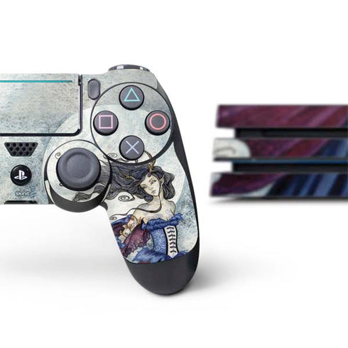 Amy Brown The Moon is Calling Fairy and Dragon PS4 Pro Bundle Skin