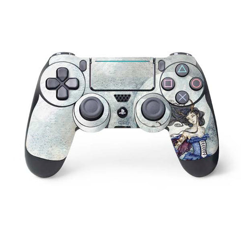 Amy Brown The Moon is Calling Fairy and Dragon PS4 Pro/Slim Controller Skin