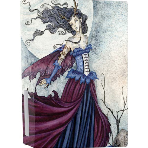Amy Brown The Moon is Calling Fairy and Dragon PS5 Console Skin