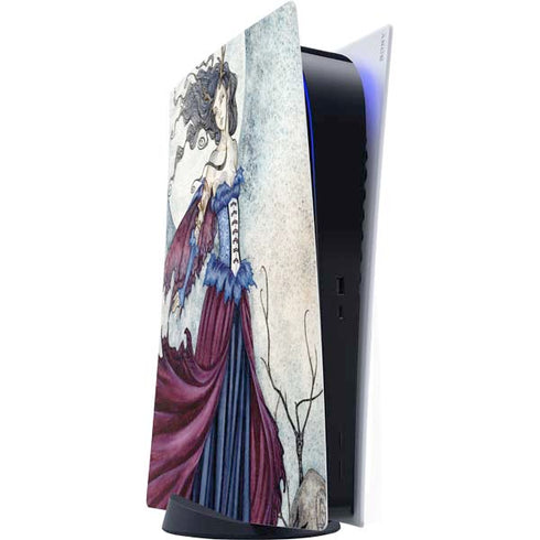 Amy Brown The Moon is Calling Fairy and Dragon PS5 Digital Edition Console Skin