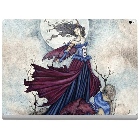 Amy Brown The Moon is Calling Fairy and Dragon Surface Book 2 15in Skin
