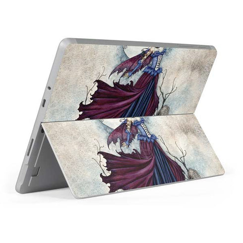 Amy Brown The Moon is Calling Fairy and Dragon Surface Go Skin