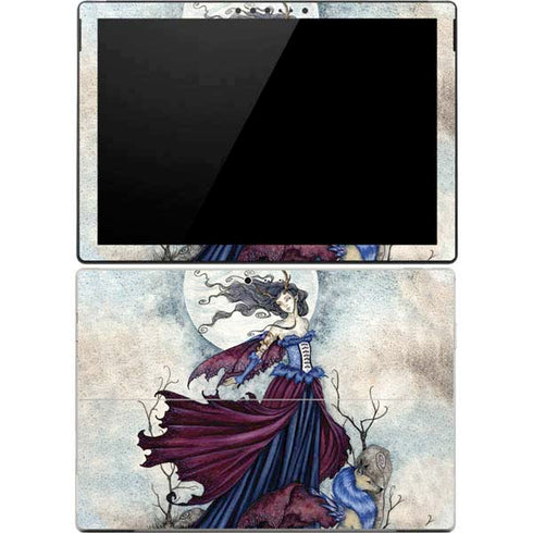 Amy Brown The Moon is Calling Fairy and Dragon Surface Pro 4 Skin