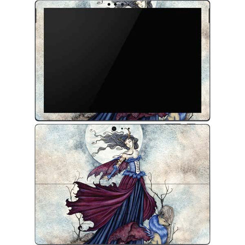 Amy Brown The Moon is Calling Fairy and Dragon Surface Pro 6 Skin
