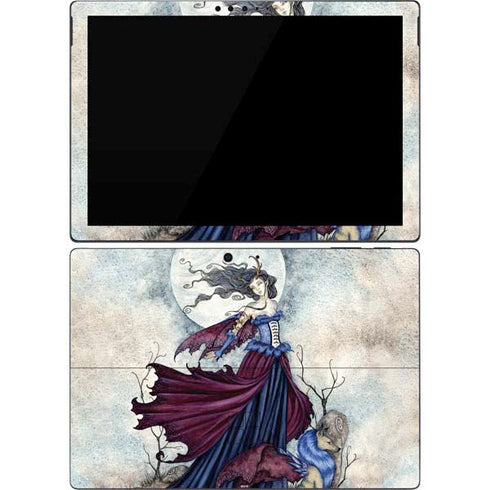 Amy Brown The Moon is Calling Fairy and Dragon Surface Pro 7 Skin