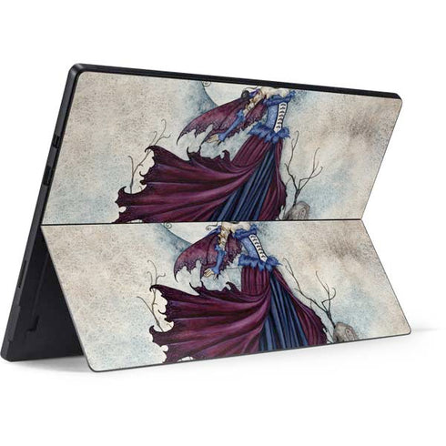 Amy Brown The Moon is Calling Fairy and Dragon Surface Pro 7 Skin